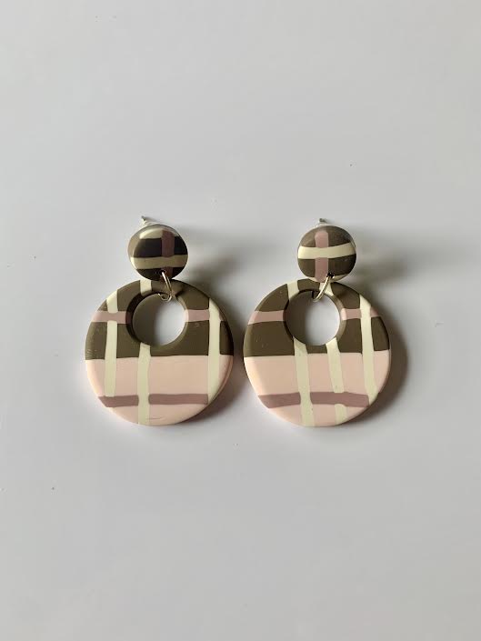 Lolita cuadros grandes marrones