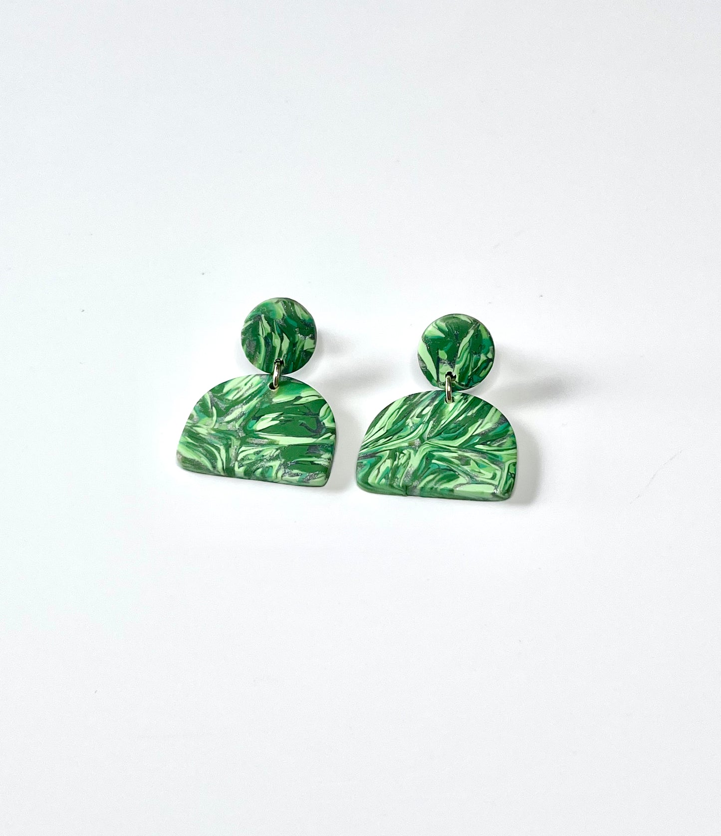 Meninas verde y plata