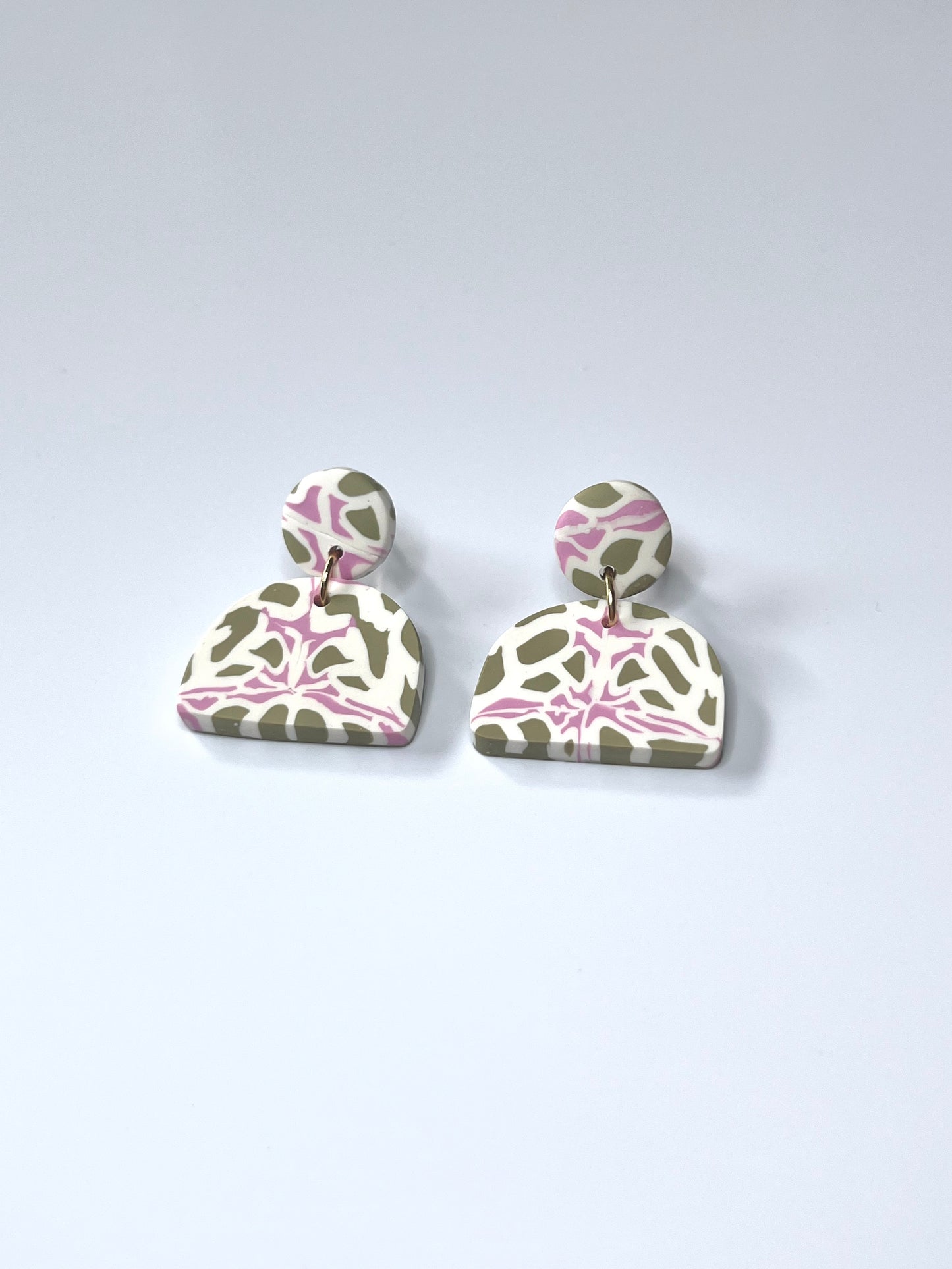 Meninas mosaico rosa y verde