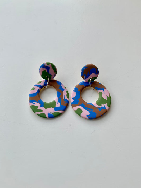 Lolita flores rosas y marrones