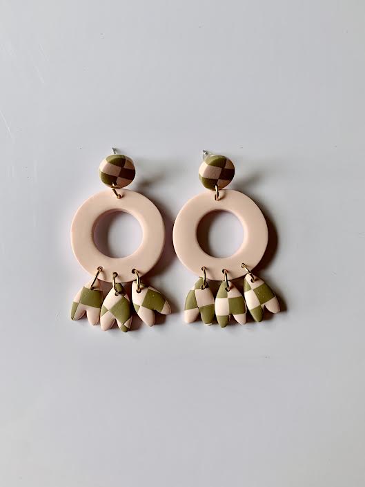 Atrapasueños cuadros rosas y verdes