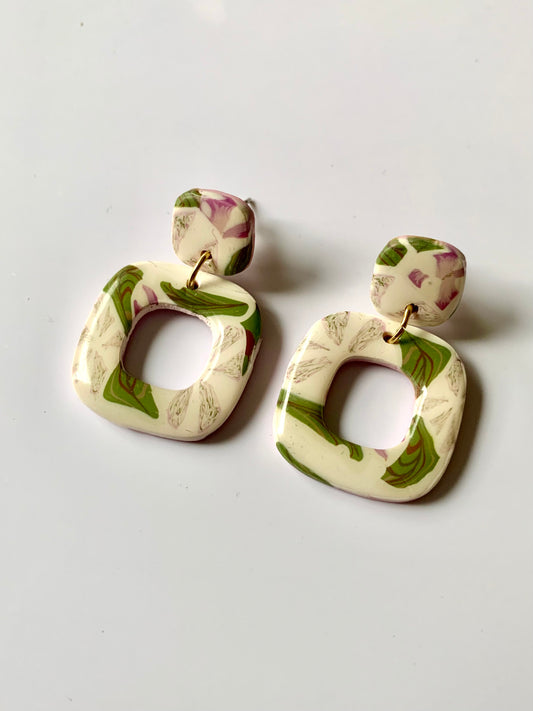 Mini Greta hojas  verdes