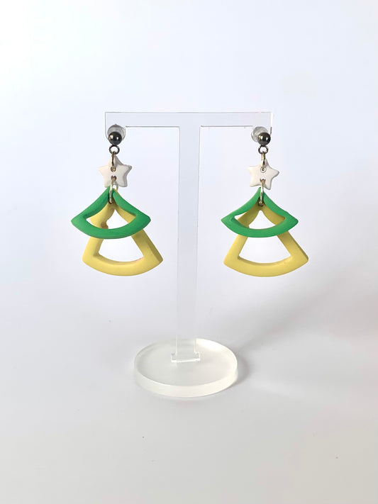 Abeto amarillo y verde