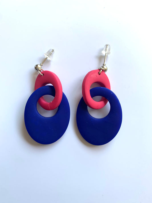 Soles azul y rosa
