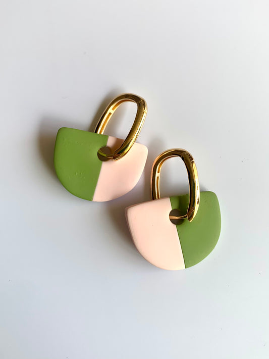 Luna verde y rosa