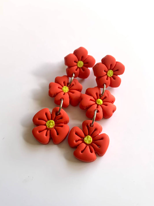 Sakura flor roja