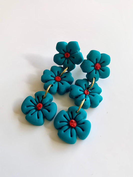Sakura flores azules