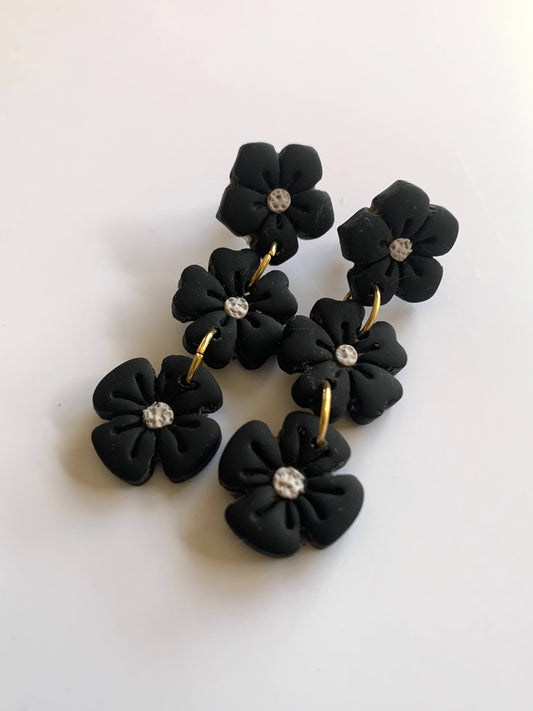Sakura flores negras